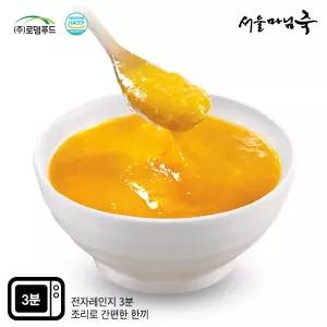 [롯데백화점]로뎀푸드(식품) [DO103][서울마님죽]엄마의맛! 든든한 아침식사 호박죽500gx3봉