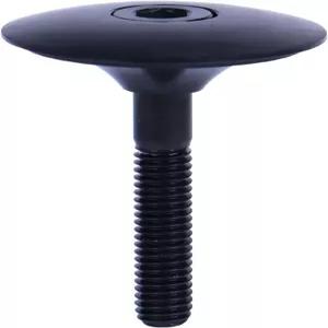 UHDFBDHF 자전거 헤드셋 티타늄 탑 캡 1-1/8인치(Ti 볼트 M6 x 35mm)
