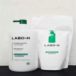 라보에이치 두피강화샴푸 탈모증상완화 750ml+리필 600ml