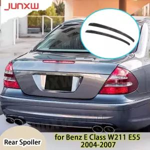벤츠 E클래스 W211 E55 04-07 카본 파이버 리어 트렁크 스포일러 호환