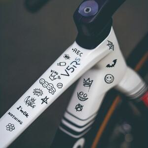 자전거 프레임 22피스 풀세트; 산악 로드 스티커에 최적