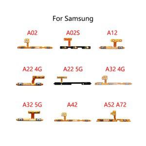 전원 버튼 스위치 볼륨 음소거 버튼 켜기/끄기 삼성 A02 A02S A12 A125F A22 4G 5G A225F A32 A325F A42 A52 A72 용 플렉스 케이블