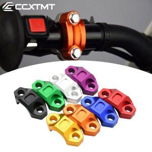 CNC 22MM 범용 핸들 바 브레이크 클러치 회전 바 클램프 마운트 스톱 시작 킬 스위치 Yamaha Honda Kawasaki KTM Suzuki