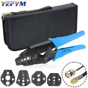 동축 케이블 SMA/BNC RG58 59 62 174 8 11 188 233 압착 펜치 HS 05H/02H/02H1/02H2 크림퍼 커터 스트리퍼 도구