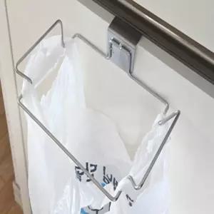 소이쇼핑몰 문틈용 스텐 봉지걸이 씽크대분리수거거치대 스텐봉지걸이