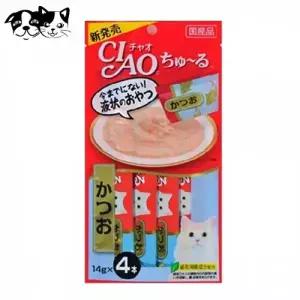 이나바 챠오 츄루 가다랑어 14g x 4p