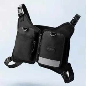 (선택 배달안전조끼)라이더 배달 안전 조끼 경량 포켓 가방