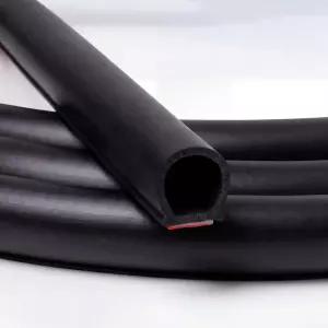 소음 감소를 위한 Pangda 10피트 D자형 고무 웨더 스트리핑 폼 자가 접착 EPDM 도어 씰 스트립 자동차 보트