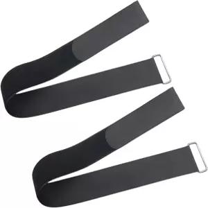 JLEivvi 1쌍 50cm 범용 오버 길이 조정 기계 발 스트랩 타원형 페달 트레이너 피트니스 홈 스포츠 오피스
