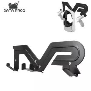 DATA FROG VR 벽걸이 스탠드 오큘러스 퀘스트 2 헤드셋 브래킷 리프트 S HTC 바이브 밸브 인덱스 액세서리
