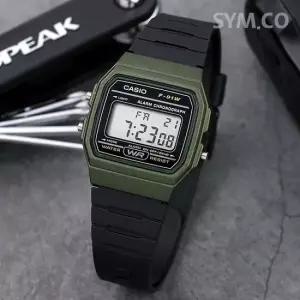카시오 F-91WM-3A 경량 슬림 군인 군용 전자 스포츠 남자 우레탄 시계 e16