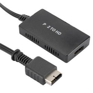 PS2 게임 콘솔용 HDMI 호환 변환기 HD 비디오 케이블 분배기 어댑터