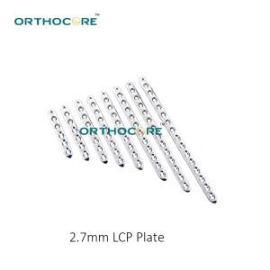 스테인레스 스틸 LCP 잠금 압축 플레이트 VOI AO, 동물 정형외과 장비, 수의학 합성, 2.7mm