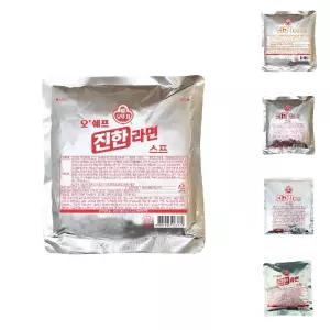 오쉐프 진한 라면 스프 285G 1개/대용량/쇠고기/캠핑/음식/진라면/매운/소스/건더기/볶음면/오뚜기/rn/가루