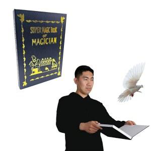 섬리카 이너 북 도브 마술 마술사 무대 환상 기믹 소품 액세서리 코미디 할로윈 크리스마스 파티를 위한 클로즈업 마술사를 개그