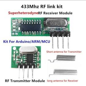 송신기 수신 모듈  433.92MHz 안테나  RF 리시버  RX470-4 리모컨 슈퍼헤테로다인