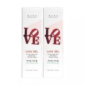 댕기머리 터치업 마사지 젤 120ml x 2개 러브젤 스킨쉽젤 수용성젤