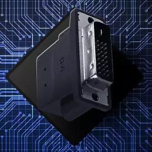 [셀러허브]Coms DVI 모니터 더미 플러그 가상 디스플레이 어댑터 에뮬레이터 채굴, 4K 60Hz (S40942328)