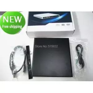 새로운 USB 30 슈퍼 슬림 SATA 127mm DVD CD 드라이브 외장 케이스 인클로저