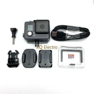 가볍고 휴대하기 편리한 GoPro Hero+ 실버 에디션 스포츠 카메라 + 배터리 충전 데이터 케이블 액세서리