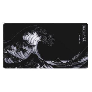 MTG 플레이매트 다크 그레이트 웨이브 보드게임 데스크 매트 가장자리 손으로 23 칠하고 카드게임 표면 베이스 5X13 트레이딩 매끄러운 TCG 패드 7인치 한 고무