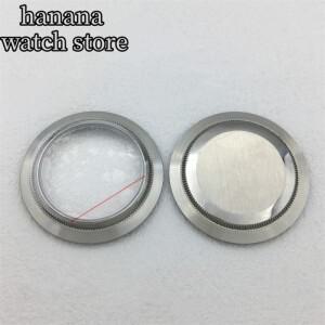BLIGER 35.5mm 스틸 케이스 하단 시계 백 수정 부품은 40mm 잠수함 적합