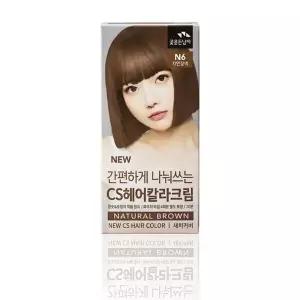 꽃을든남자 뉴 간편하게 나눠쓰는 씨에스 헤어칼라크림 N6 자연갈색 새치 커버