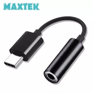 맥스텍 MT090 USB C타입 이어폰 젠더 3.5mm 스테레오 AUX 오디오 젠더 변환케이블 TYPE-C DAC 내장