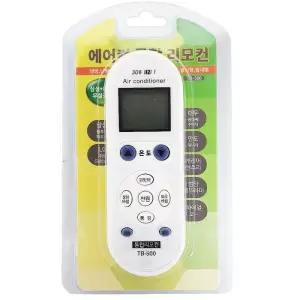 [아우트]에어컨 통합 엘지 호환 리모컨(TB-500)삼성