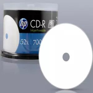 CD-R 잉크젯 프린터블 52X 700MB 50장 CD제작 저장디스크 음악시디