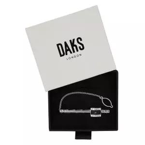 갤러리아 닥스 26FW 사금석 큐빅 넥타이핀 DMF1ACTP312(포장,양말사은)