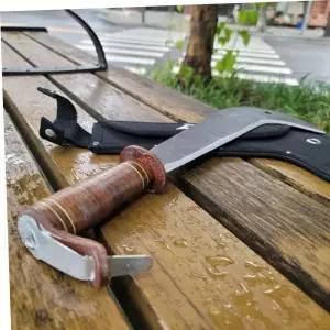 벌목도 마테체 낚시 캠핑 대검 정글도 SK-5 400MM