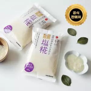 [본타몰] 마루코메 저염 발효 누룩 소금 시오코지 500g 연어장