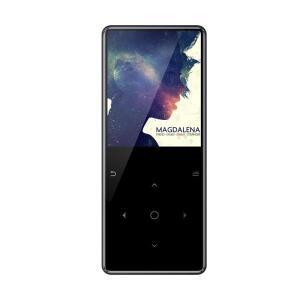 16GB 고급 알루미늄 케이스 블루투스 5.0 코셔 MP3 플레이어 스피커 내장  FM 사진 기능 없음 SD 카드 슬롯