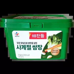 해찬들 사계절쌈장 3k 두부쌈용 된장향