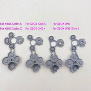 XBOX 시리즈 S/X용 회색 실리콘 Xbox One S X 컨트롤러 D 패드용 전도성 고무 전도성 고무 버튼