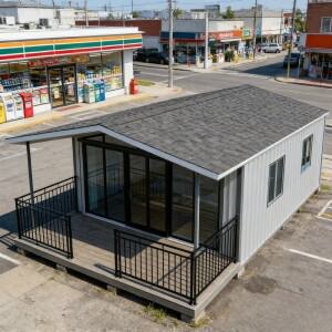40피트  조립식 빌라 2~5개 침실 접이식 확장형 컨테이너 하우스 이동식 소형 주택