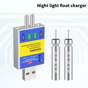 플로트 충전식 배터리 CR425 USB 충전기 액세서리 낚시 수영복 알람 입질 표시기