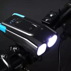 자전거 킥보드 대용량 라이트 전조등 전자벨 LED 용품 자전거라이트 wy792DC