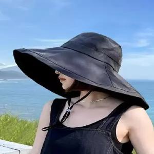모자 여성 햇빛 썬바이저 자외선 챙넓은 차단(1)