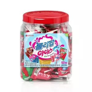 롤리팝 아이스 660g/막대사탕 60입/2통