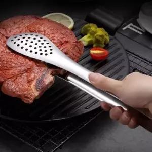 주방 고기 스텐 다용도 뷔페 캠핑 음식 서빙 샐러드집게 요리집게 WFOITJO