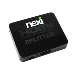 1:2 모니터 영상 공유기 4K SPLITTER 컴퓨터 비디오 화면 복사 출력 / 2포트 HDMI 분배기 WISENX261