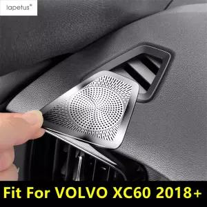 대시보드 AC 에어컨 통풍구 프레임 커버 스테인리스 VOLVO XC60 18-26 호환