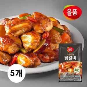 올품 냉동 의성마늘 닭갈비 300g 5개