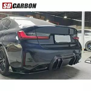 카본 파이버 리어 범퍼 디퓨저 립 BMW 3시리즈 G20 G28 호환