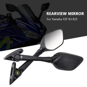 바이크 오토바이 사이드 미러 백미러, 야마하 YZF R3 R25 YZF-R3 NMAX R15 V3 ER6 가와사키 KRR 용