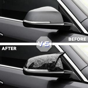 BMW 1 2 3 4  F20 F21 F22 F30 F32 F36 X1 F87 M3 사이드 미러 커버 윙 리어 뷰 케이스 혼 캡