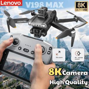 레노버 V198MAX GPS 드론 8K 가용 카메라 항공 FPV 브러시  장애물 감지 기능 탑재 대형 화면 리모컨