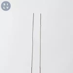 (silver925) simple drop 으 earring 이어커프 귀찌